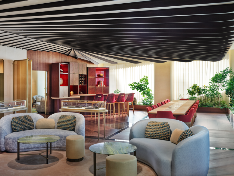 зона отдыха Cartier